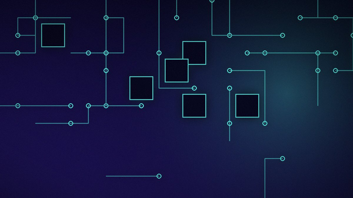 Ilustrim abstrakt: qarqe elektronike me nyje